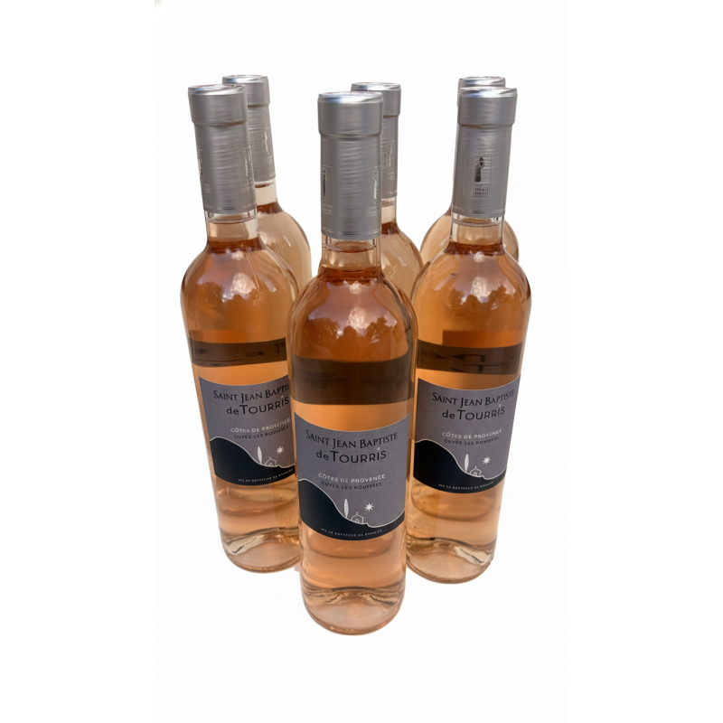 Carton Vin rosé AOP Côtes de Provence 2025 - Cuvée Les Bouisses